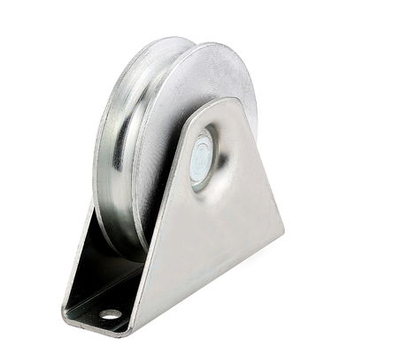 1,57” a 6,3&quot; reemplazo de acero de la rueda de la puerta de desplazamiento del hierro del metal