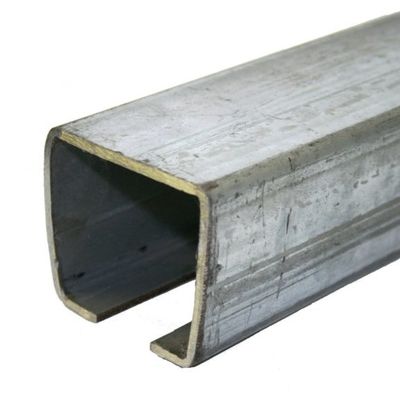 Los pequeños 6m 6 metros planchan el hardware de sistema voladizo galvanizado de plata de pista de la puerta