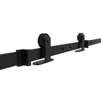 Instalación fácil de la puerta de madera montaje superior del hardware de la puerta del grande de acero inoxidable desli