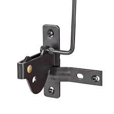 El perno negro de plata de la puerta deslizante del oro metálico traba el acero ajustable del hardware