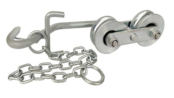 56m m galvanizaron el equipo de acero del sistema de la ejecución de la granja del plátano de los rodillos de la suspensión del plátano