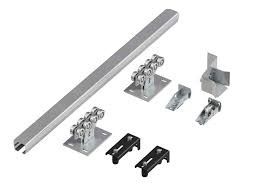 Tapónes voladizos plateados cinc de plata de la puerta de los accesorios con caucho negro