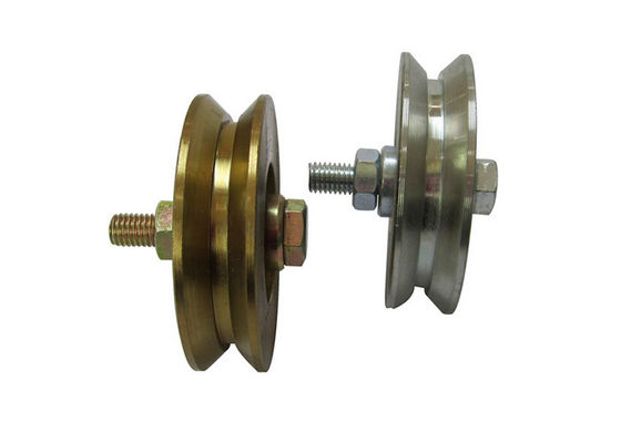Rueda de la puerta de desplazamiento del hardware de la puerta con el perno y el surco de Y