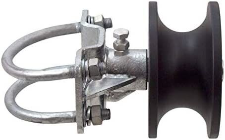 6&quot; de goma puerta del balanceo de la rueda para las puertas rodantes/plegables