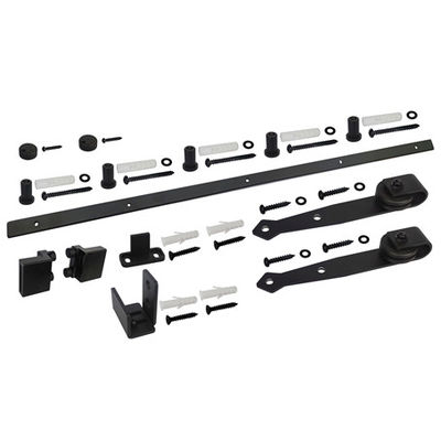 Desplazamiento de la puerta de gabinete del rodillo Kit Mini Arrow Barn Door Style