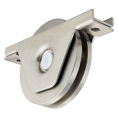 Q235 rueda de la puerta del surco del acero U para la puerta de desplazamiento automática