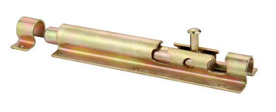 Hardware resistente de cobre amarillo grande del cierre de la puerta de desplazamiento de 10 pulgadas