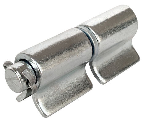 soldadura cubierta con cinc hardware de la puerta de desplazamiento en el Pin y zócalo con llevar la bisagra