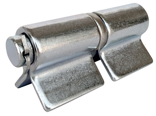 soldadura cubierta con cinc hardware de la puerta de desplazamiento en el Pin y zócalo con llevar la bisagra