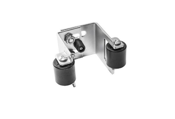 tenedor del rodillo de la puerta de desplazamiento del voladizo de 195x225m m con 2 rodillos de nylon para las puertas voladizas ajustables