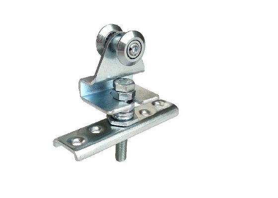 1,5&quot; sistema ferroviario colgante del rodillo de las colocaciones de la puerta deslizante con acero galvanizado placa de la curva