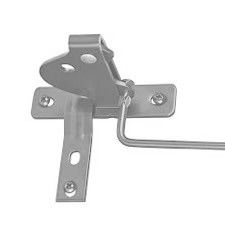 El perno de diapositiva del hierro para el perno de diapositiva de acero de la puerta del garaje traba 140m m resistente