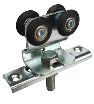 Rodillo de puerta colgante galvanizado de acero Q235 Kit With Forge Centre Plate