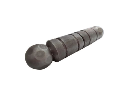 el barril de la cabeza de la ronda del color del uno mismo 19x110 articula la bisagra sólida de la soldadura al acero con la bola de acero para la puerta de oscilación