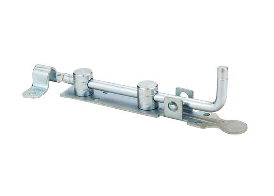 Plata de acero del cinc del barril del perno de cristal de aluminio de la puerta deslizante con plateado