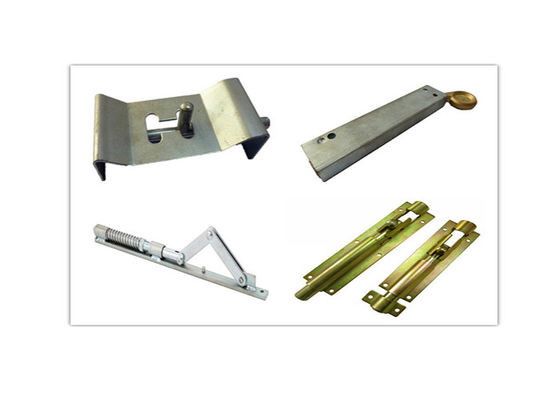 Plata de acero del cinc del barril del perno de cristal de aluminio de la puerta deslizante con plateado