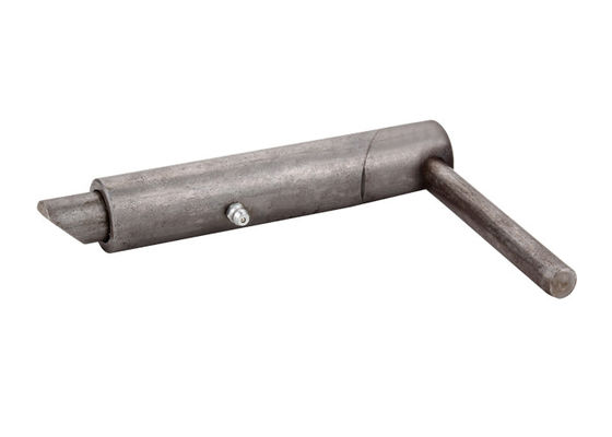 Plata de acero del cinc del barril del perno de cristal de aluminio de la puerta deslizante con plateado