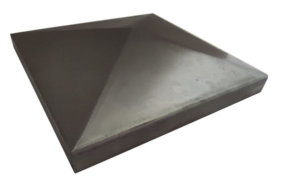 bata de acero blanca de la pirámide de Post Caps Galvanized de 2 x 2 cercas de 40x40 3 5/8 x 3 5/8