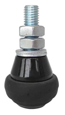 4 ruedas de nylon de los rodillos de la puerta para el sistema de hardware de puerta deslizante 43m m