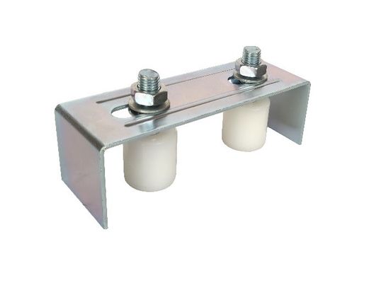 Rodillo de guía de nylon de fijación del equipo 30x40 del soporte de la puerta de desplazamiento