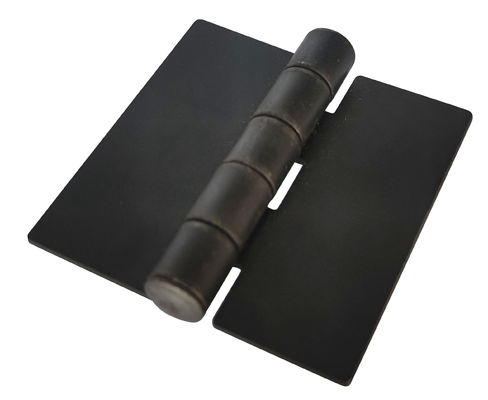 4&quot; X 4&quot; pares resistentes de acero soldables de la mariposa de la puerta del hardware negro de la bisagra