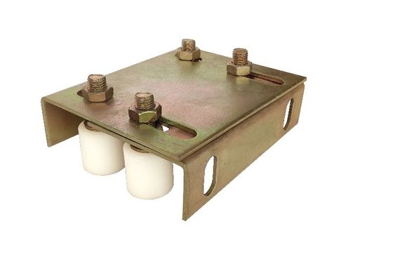 soporte de la rueda de la puerta de desplazamiento 40x44 con los rodillos del perno 4