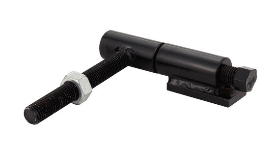 7&quot; de cierre automático la soldadura de acero en las bisagras del barril emperna de largo el polvo de acero cubrió negro