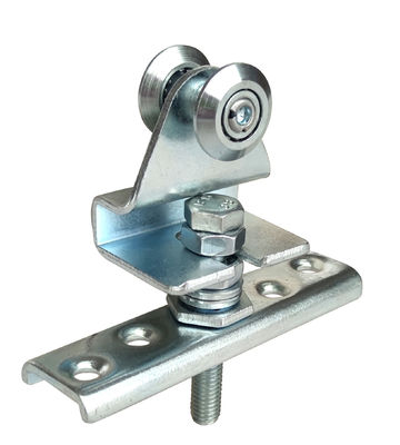 Cubra con cinc plateado resbalando los rodillos de puerta del garaje 2 con Bent Plate For Gate Rail GL43A