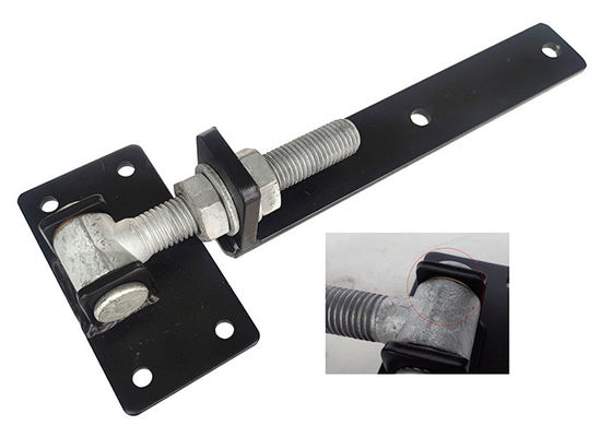 Cerca de madera resistente grande Gate Hinge Hardware con la placa de fijación M20 M24 ajustable