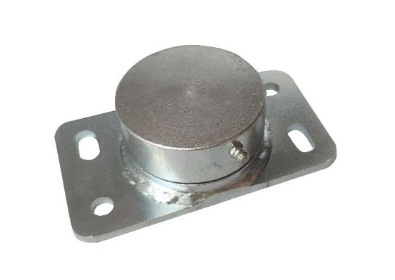 acero resistente de oscilación de la granja de 40m m de la puerta del hardware inferior de la bisagra con la rotación de la placa de la barra redonda