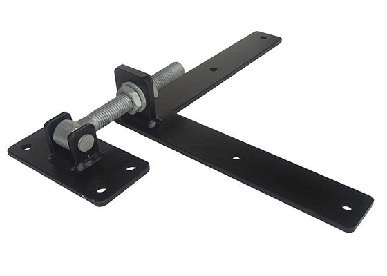 El hardware de madera negro resistente de la bisagra de la puerta de M24 300m m para el hardware de madera T de las colocaciones de las puertas plateó