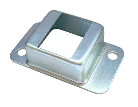 6&quot; 3&quot; poste galvanizado capsula la placa de acero del poste del montaje del grueso de 6x6 4x4 2x4 1.5m m
