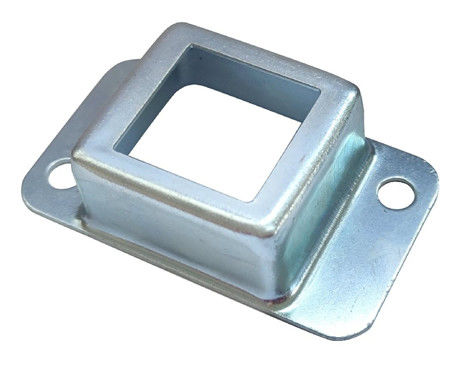 6&quot; 3&quot; poste galvanizado capsula la placa de acero del poste del montaje del grueso de 6x6 4x4 2x4 1.5m m