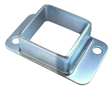 6&quot; 3&quot; poste galvanizado capsula la placa de acero del poste del montaje del grueso de 6x6 4x4 2x4 1.5m m