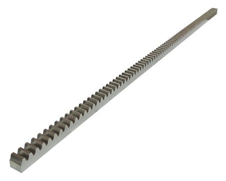 Longitud dentada M4 galvanizado blanco M6 del piñón/engranaje el 1m los 2m de estante y de la puerta de desplazamiento