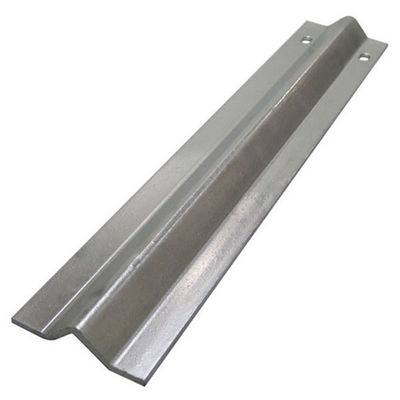 V carril de acero galvanizado surco 3M los 6m de la pista del piso de la puerta de desplazamiento