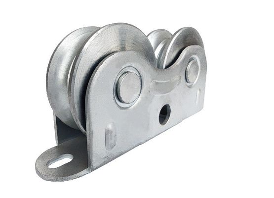 Doble resistente de la rueda inferior de la puerta de desplazamiento   Hardware especial del surco JNK