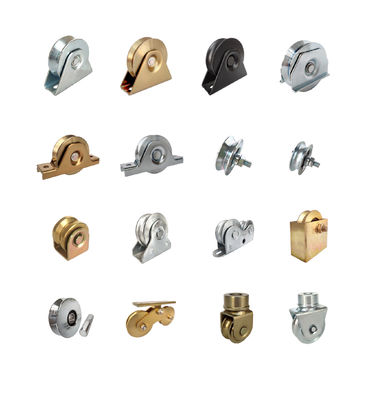 Doble resistente de la rueda inferior de la puerta de desplazamiento   Hardware especial del surco JNK
