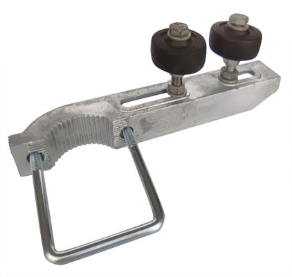 La alambrada 3&quot; puerta voladiza rueda los rodillos voladizos para la cerca cuadrada Kit D158mm del tubo