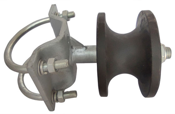 La alambrada 3&quot; puerta voladiza rueda los rodillos voladizos para la cerca cuadrada Kit D158mm del tubo