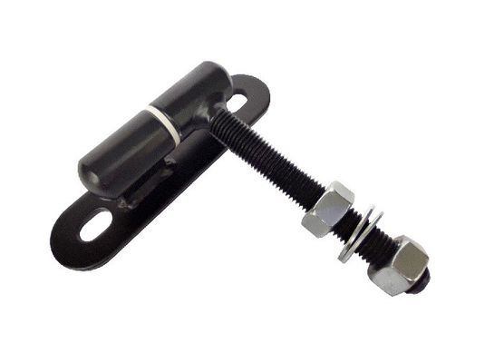 Perno M16 en el hardware ajustable de la bisagra de la puerta del negro del jardín resistente para la puerta de oscilación de acero