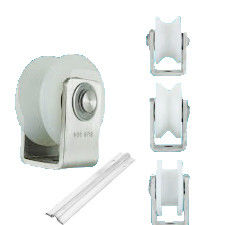Balanceo trapezoidal de la puerta de la polea del soporte que lleva equipos del hardware de la polea de la puerta del hierro