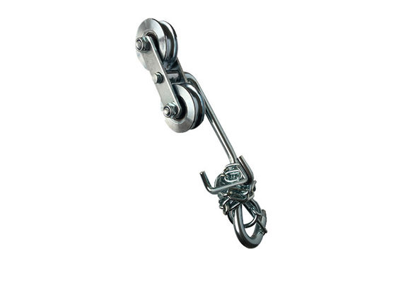 Rodillo de acero de la carretilla del plátano Q235 con las cadenas