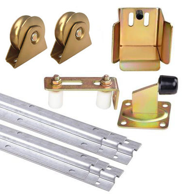 equipo del hardware de la puerta deslizante del abrelatas de la puerta de la pista de la rueda de la puerta de desplazamiento de 100m m