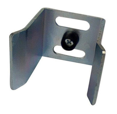 Acero plateado cinc 108m m blanco de Kit Catchers 54m m del carril de la puerta de desplazamiento