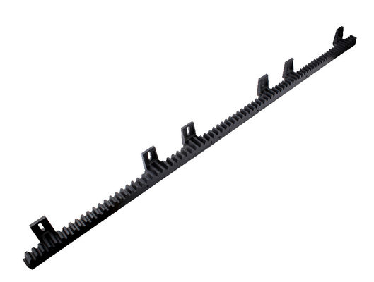 estante de engranaje de nylon de la puerta M6 del 1m para la puerta de desplazamiento con 6 estirones
