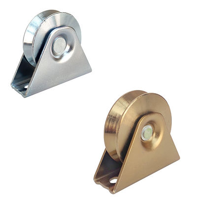 Ruedas de pista rodantes de puerta de desplazamiento para deslizar el surco de Gear V de la cerca de la alambrada
