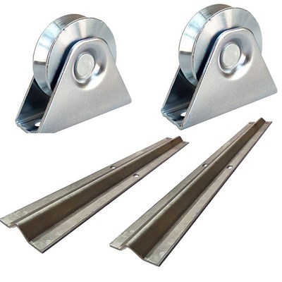 Pista galvanizada de acero Kit Opener de la puerta de desplazamiento Q235 V
