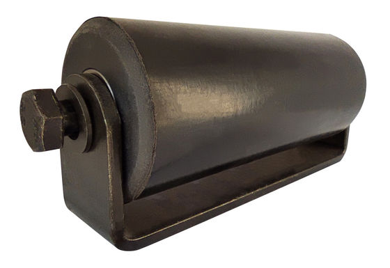 rodillos de guía plástica de nylon del lado de 12&quot; 6 pulgadas con el soporte para resbalar el hardware rodante de la puerta