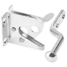 Uno mismo rotativo blanco de la elevación del perno de aluminio anti de la puerta deslizante que cierra el oro de plata 1115.5g externo